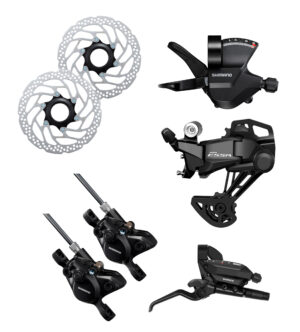 Grupo Shimano ESSA 8V para MTB