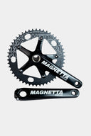Monoplato Magnetta Hollowtech Fixie Centro Hueco 50T Aluminio 6061 BCD 144mm