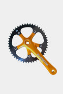 Monoplato Magnetta Street Fixie 48T Coronilla en Acero BCD 130mm