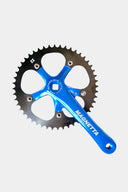 Monoplato Magnetta Street Fixie 48T Coronilla en Acero BCD 130mm