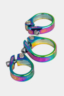 Abrazadera tornasol con tornillo para poste