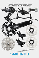 Grupo Shimano Deore NS 1x12 Velocidades 32T 10 51T Alta Precisión