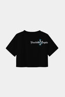 crop top Poseidon blue Snake
