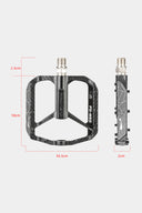 Pedales Ray para Bicicleta MTB en Aluminio con eje de alta resistencia