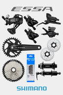 Grupo Shimano ESSA 8 Velocidades MTB Monoplato