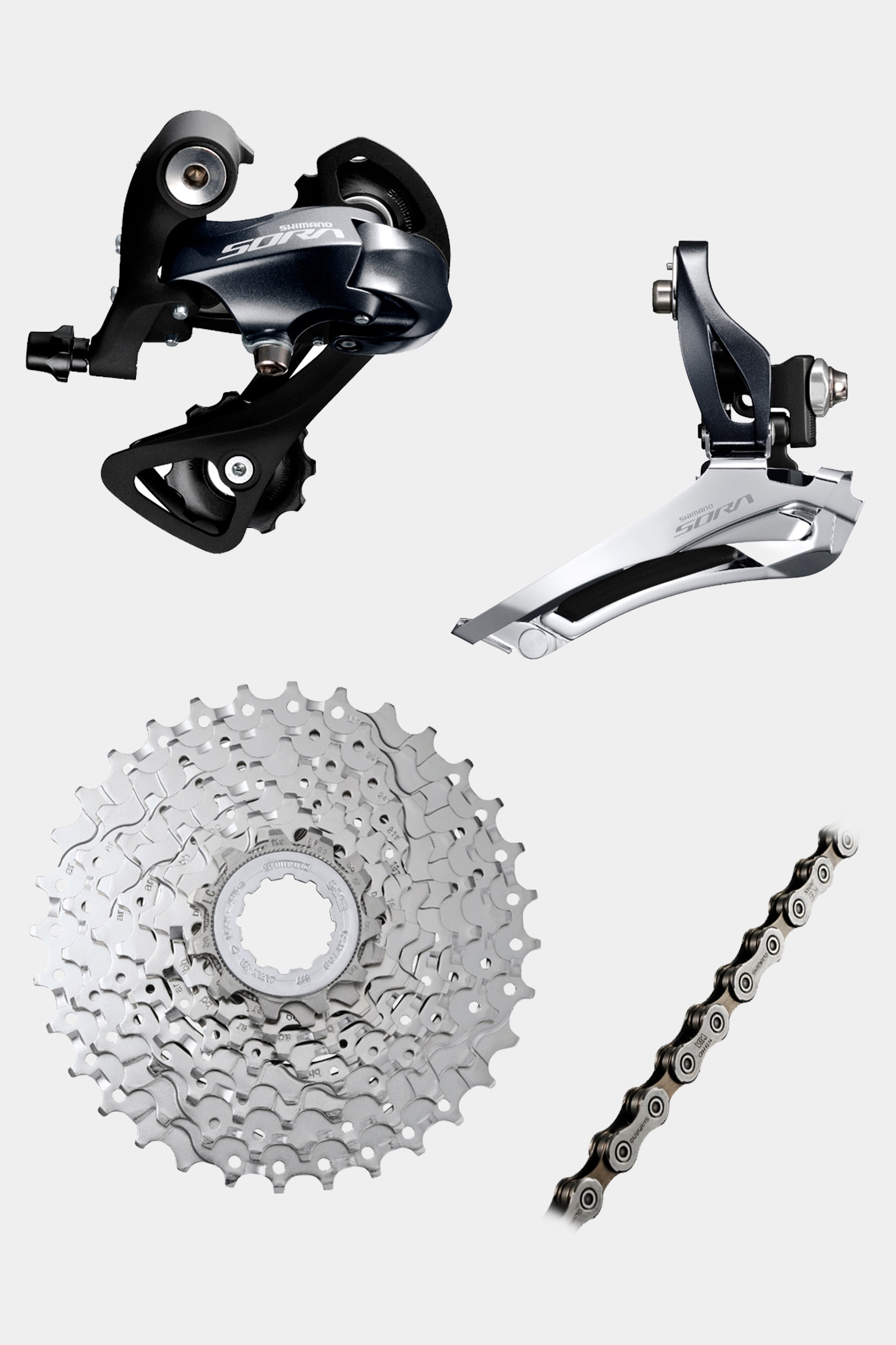 Grupo Shimano Sora 9 Velocidades Ruta Herradura – Poseidon Bike Grupo Shimano Sora 9 Velocidades Ruta Herradura – Poseidon Bike