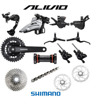 Grupo Shimano Alivio 9x2 M3100 MTB