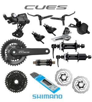 Grupo Shimano Cues 2x9 para mtb