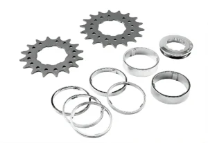 Kit de piñones libres para stunt 16T, 18T